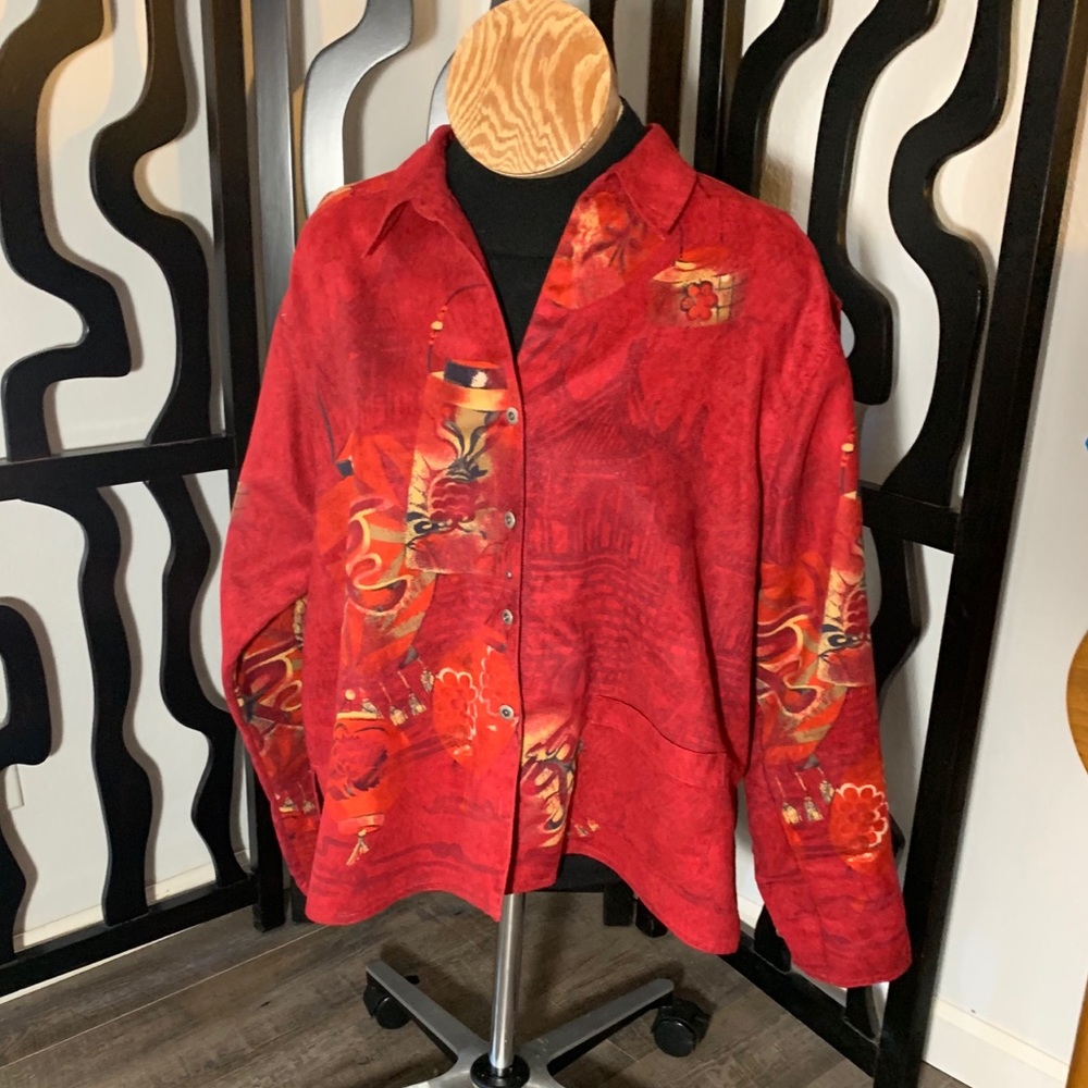 Chico’s Button Up Long Sleeve Shirt
